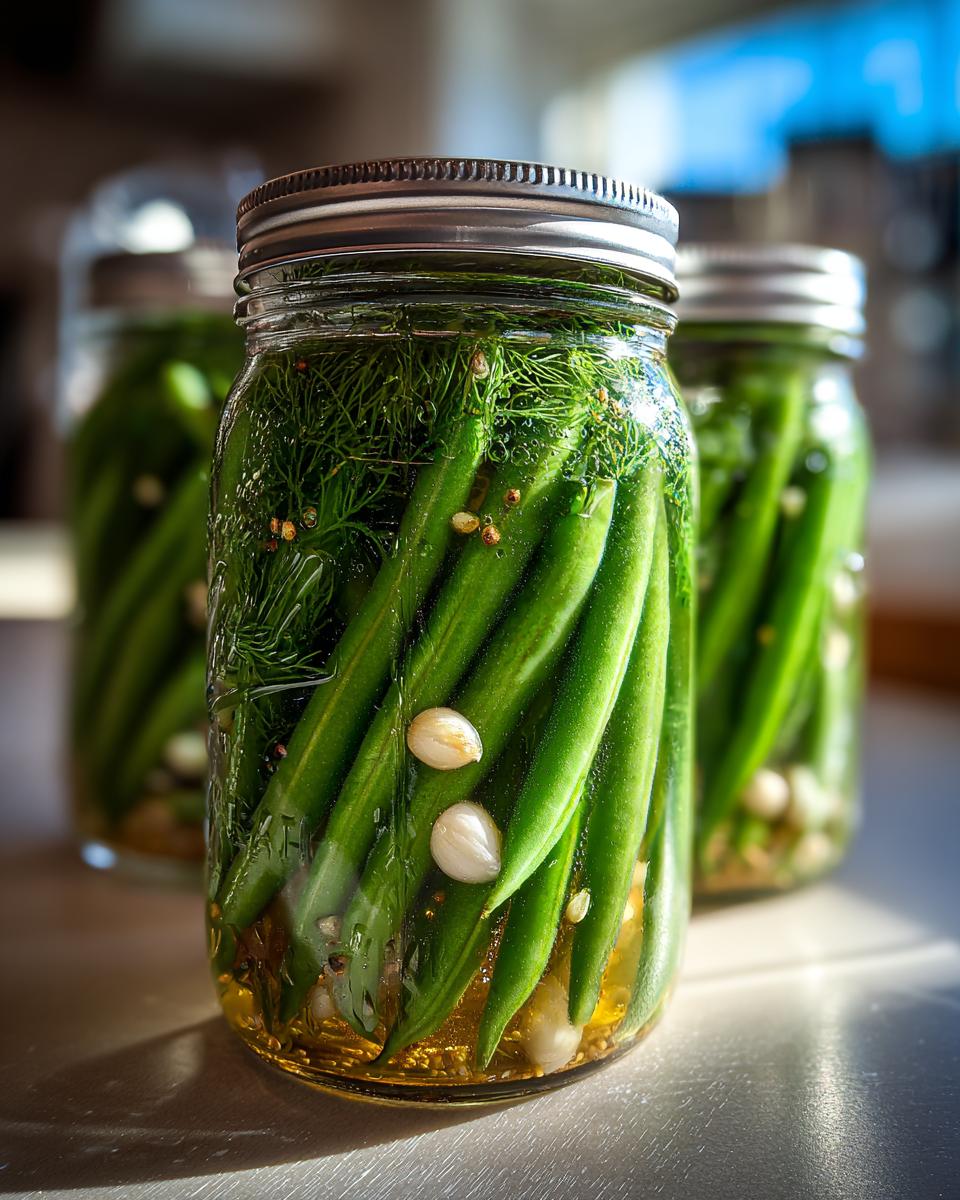Garlic Lovers' Dilly Beans - detail 3