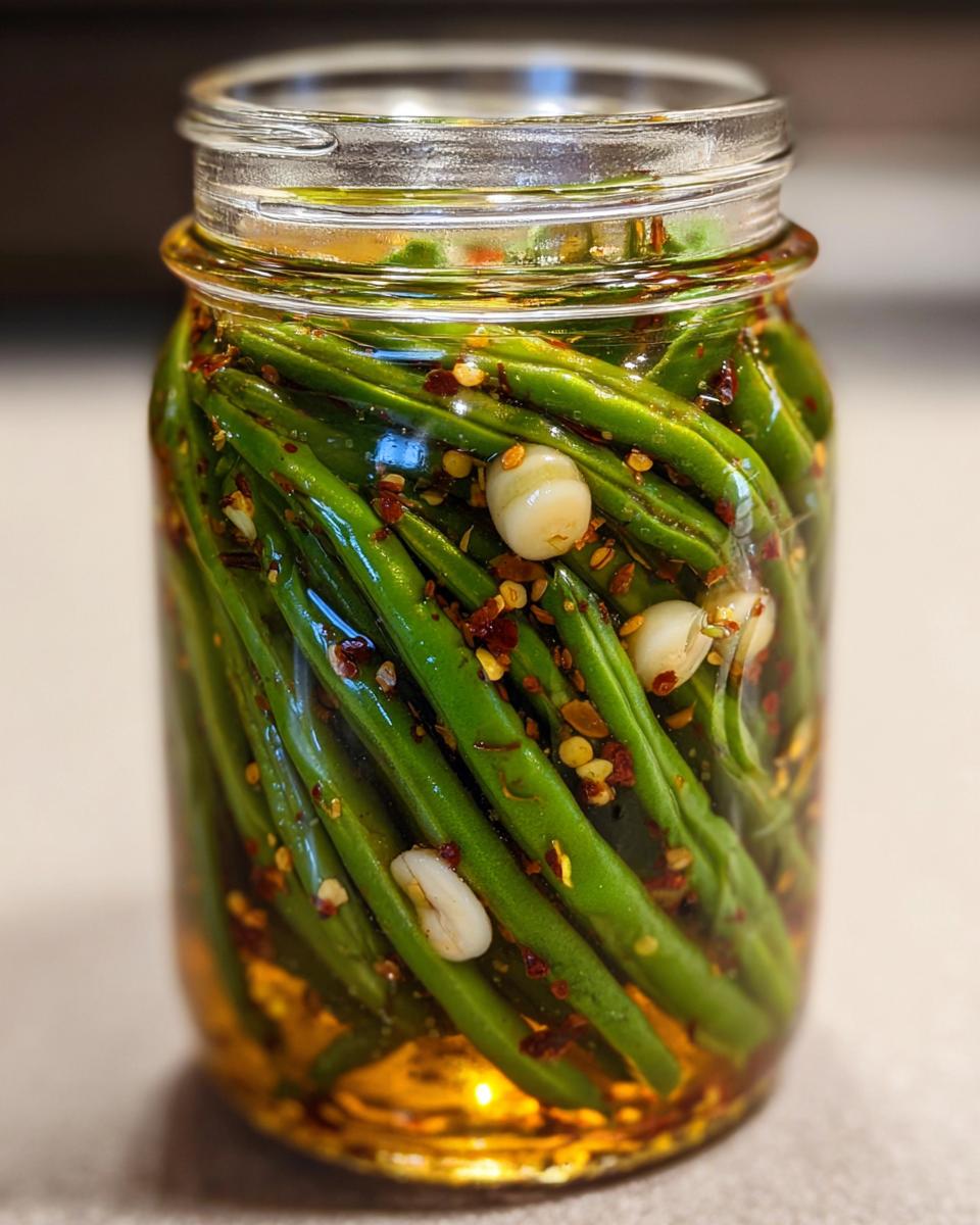 Spicy Dilly Beans - detail 1