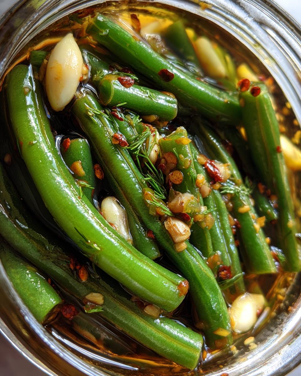 Spicy Dilly Beans - detail 3