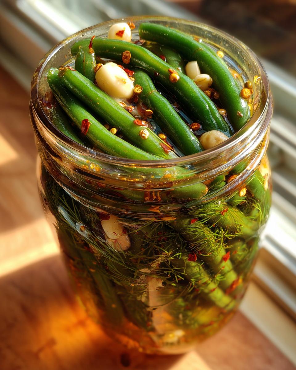 Spicy Dilly Beans - detail 4