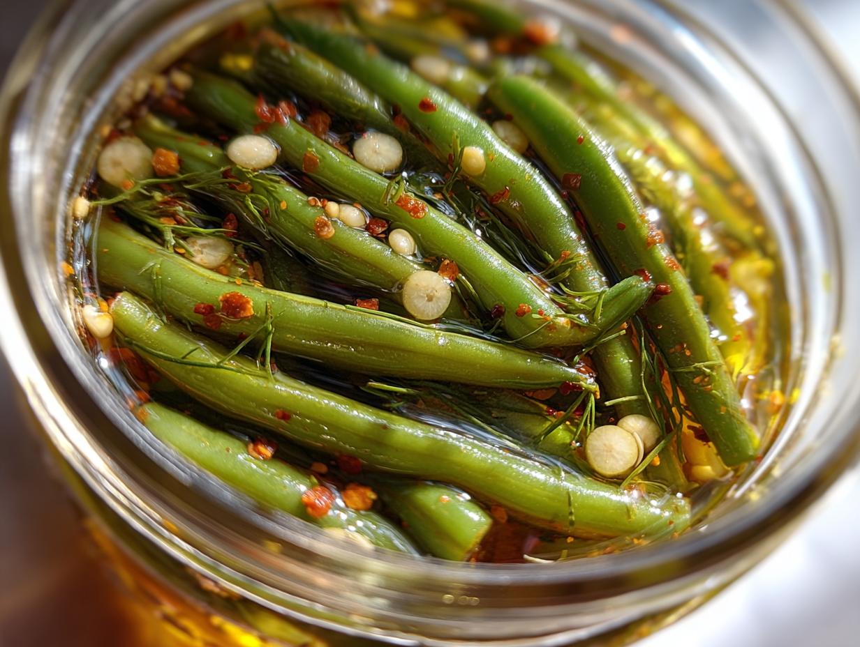 Spicy Dilly Beans Recipe with 4 Secret Tips for Perfect Crunch