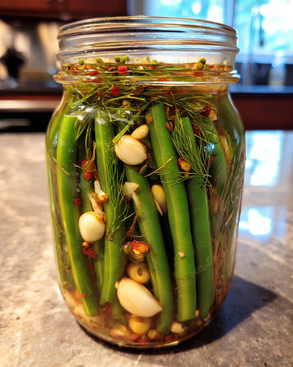 Sweet & Spicy Dilly Beans - detail 1