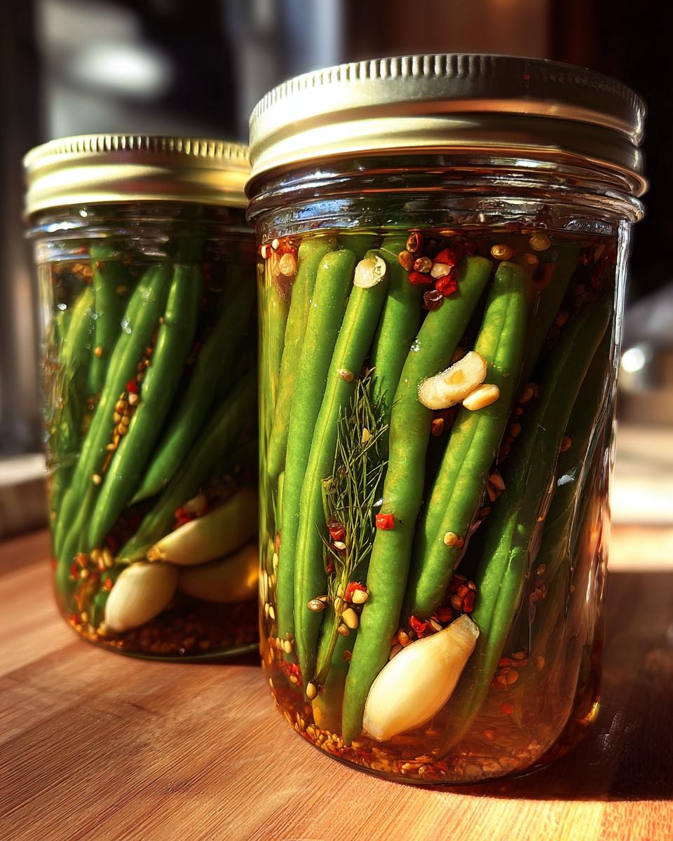 Sweet & Spicy Dilly Beans - detail 4