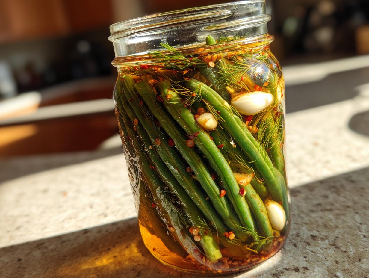 Sweet & Spicy Dilly Beans: 5-Star Crunch You’ll Crave