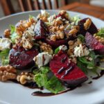 beet and goat cheese salad