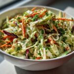 green goddess cabbage slaw