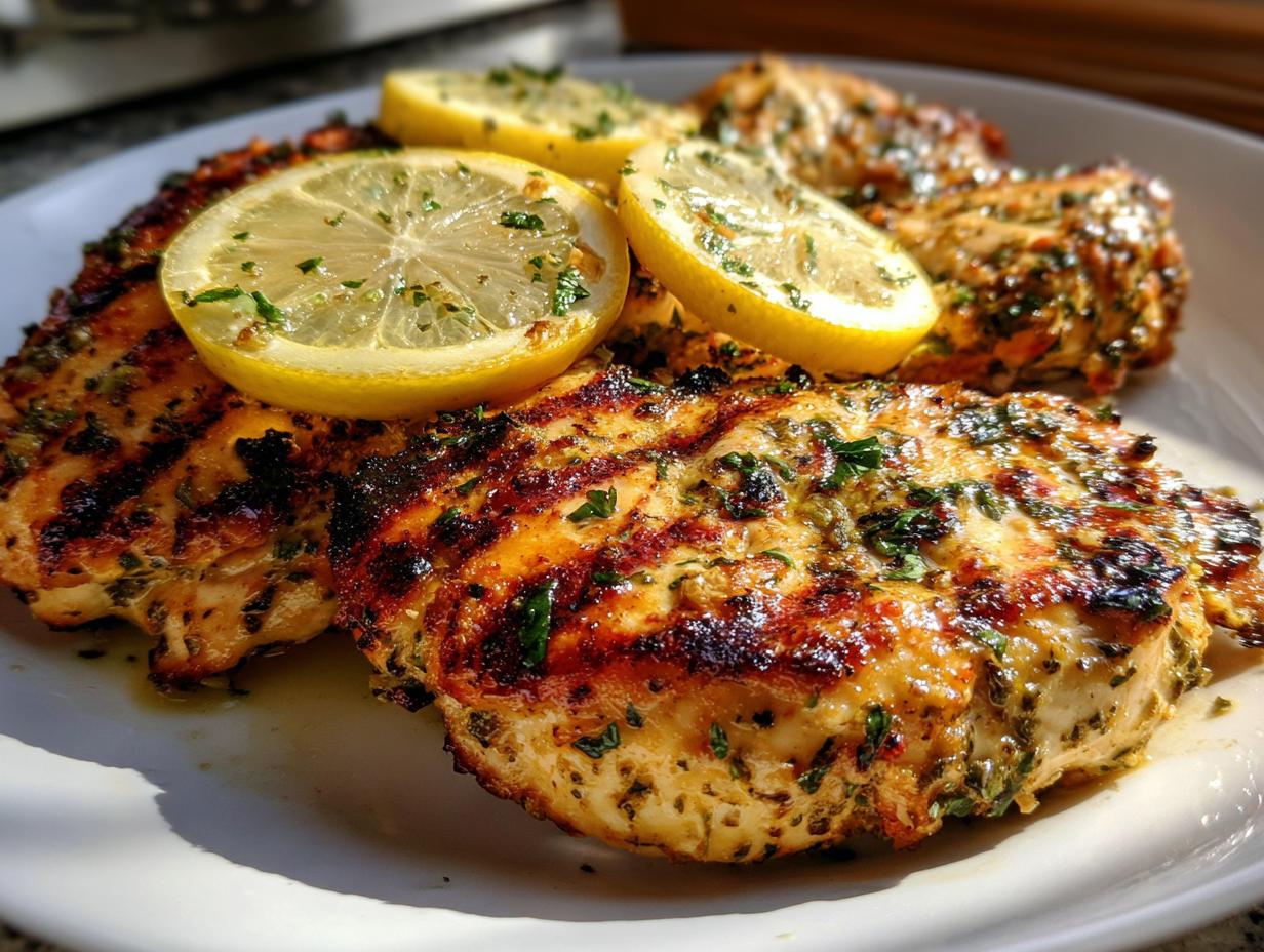 Juicy Lemon Herb Grilled Chicken in Just 30 Minutes