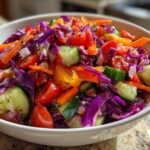 rainbow chopped salad