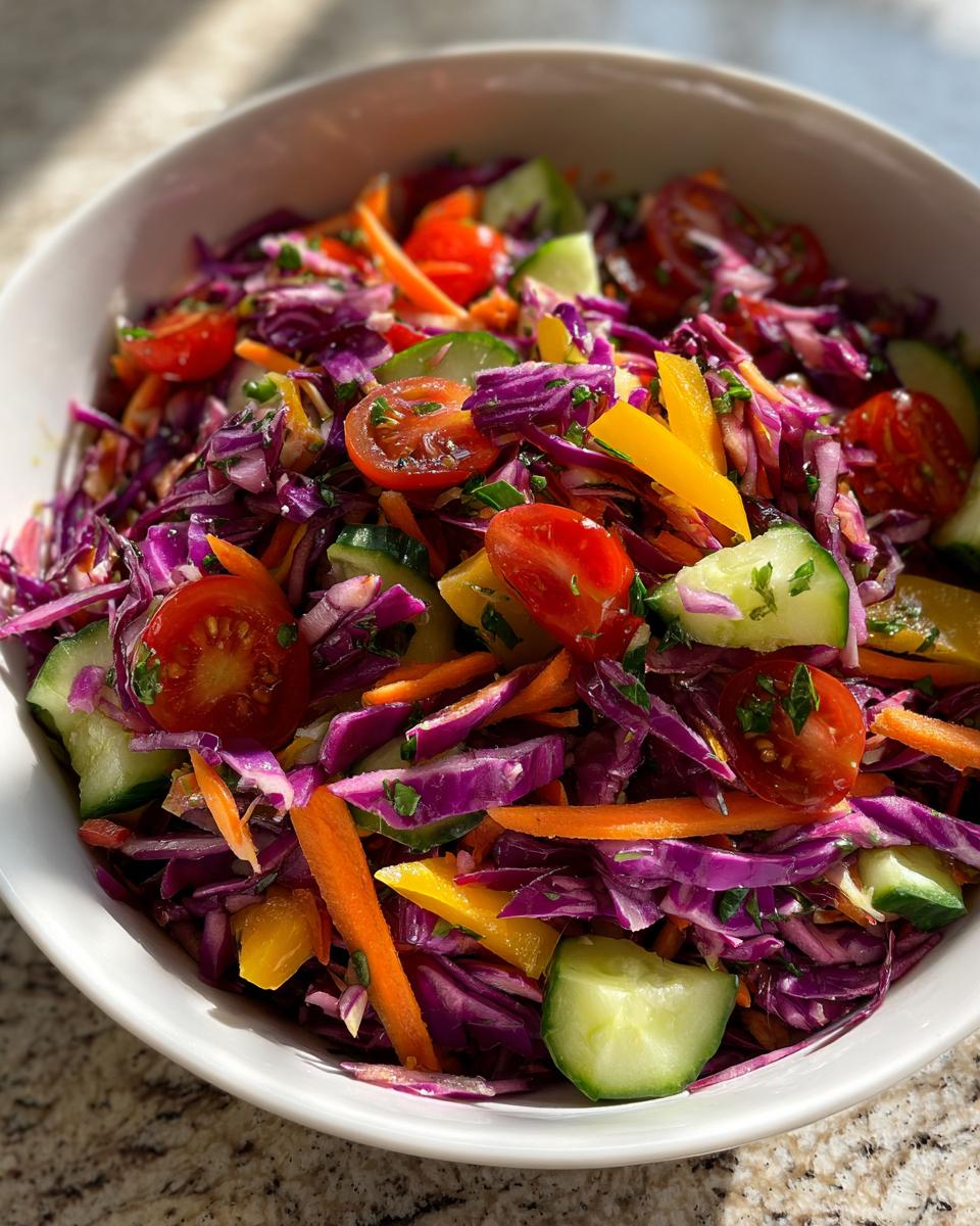 rainbow chopped salad - detail 3