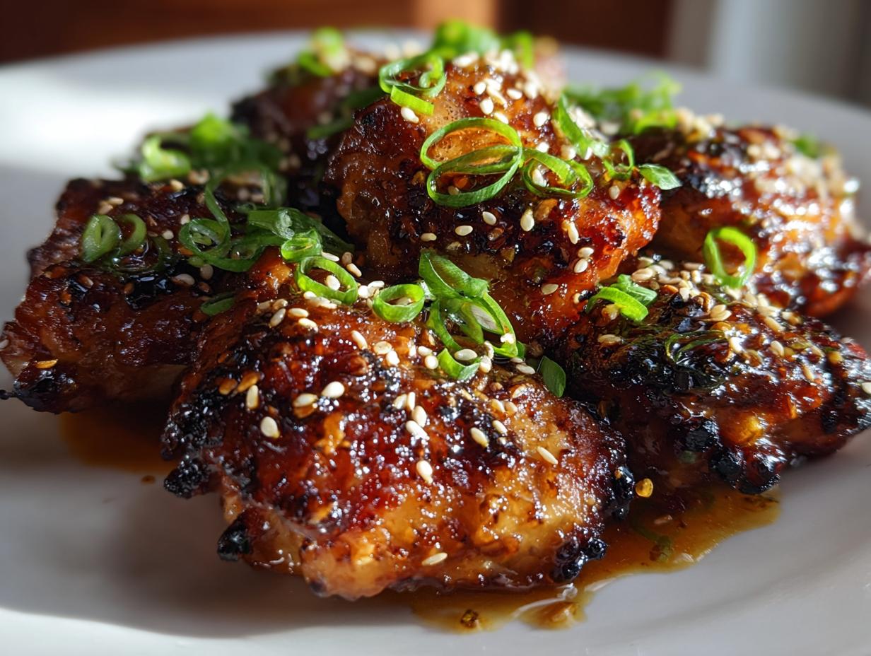 Juicy Sticky Honey Garlic Chicken Thighs in 35 Minutes