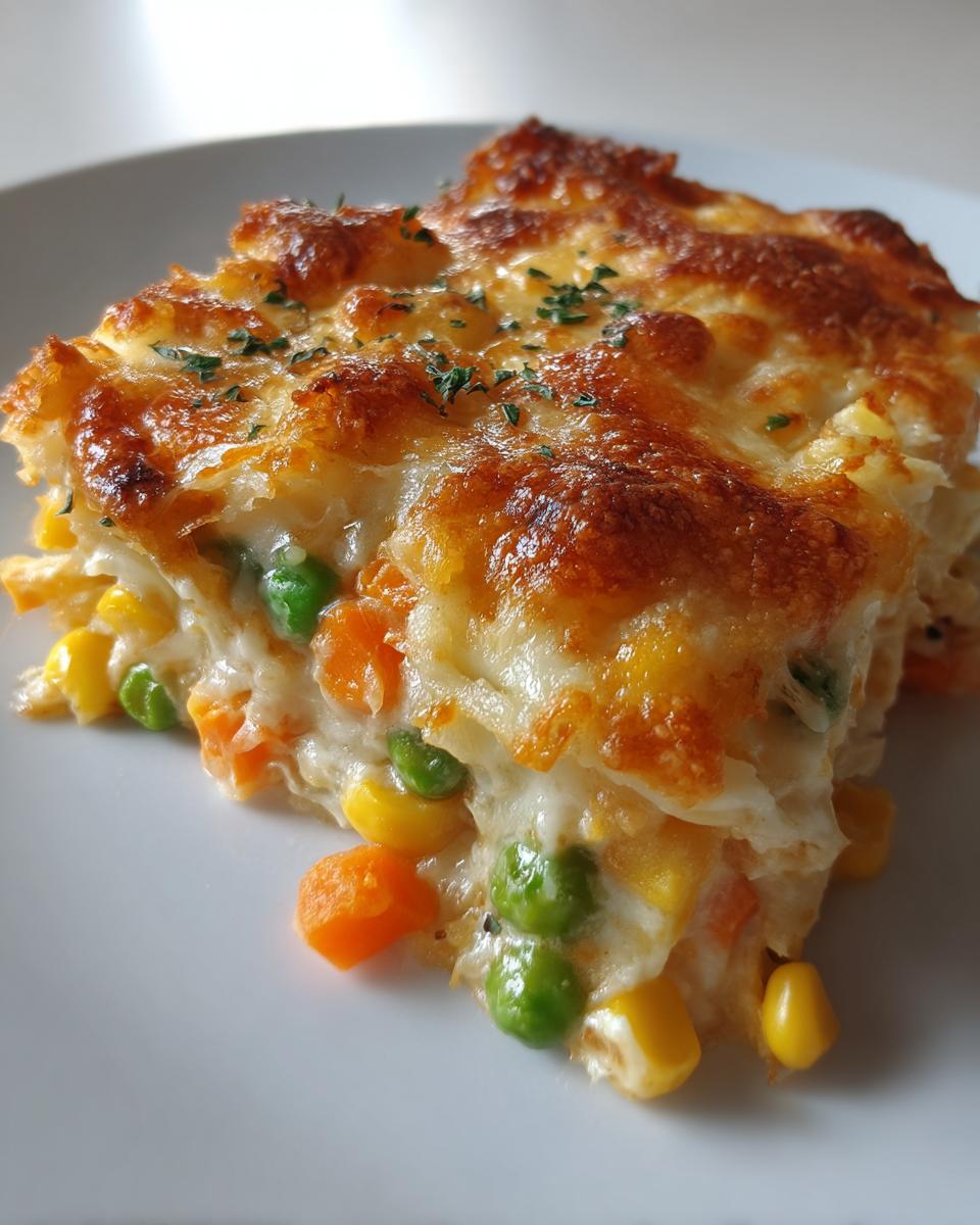 vegetable casserole - detail 1