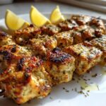 yogurt marinated chicken skewers