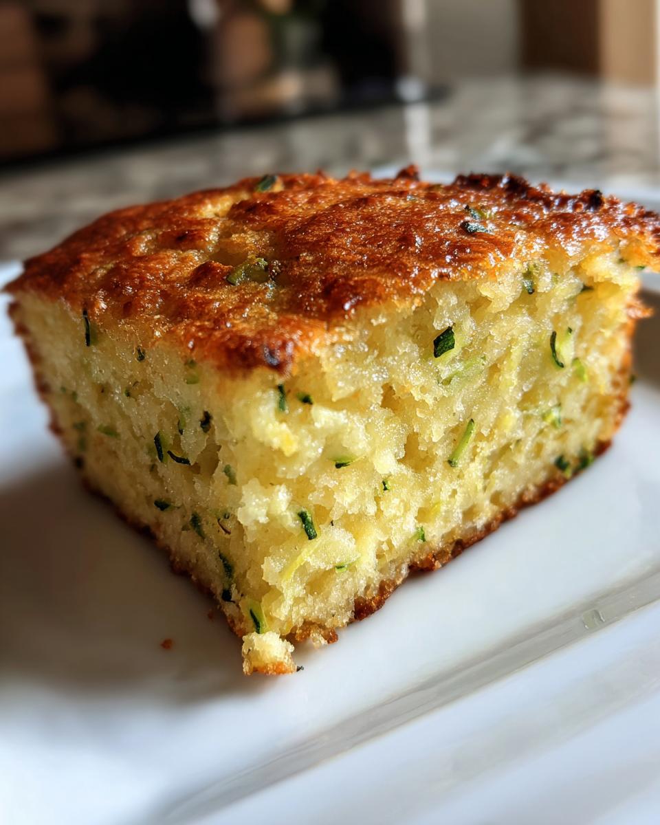 zucchini bars - detail 1