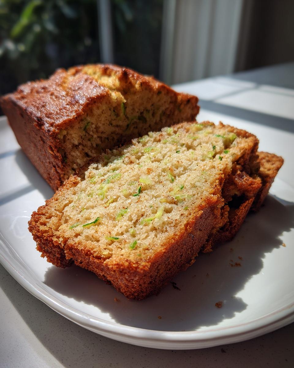 zucchini bread - detail 1