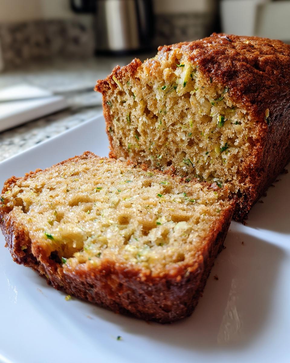 zucchini bread - detail 4