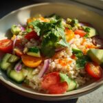 brown rice salad bowl