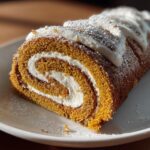 pumpkin roll cake