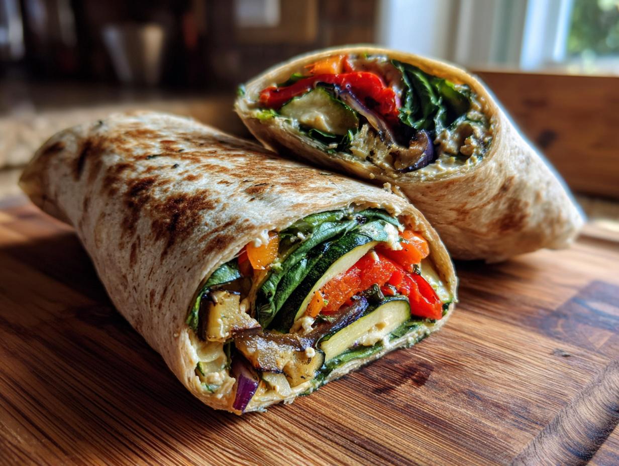 40-Minute Roasted Veggie Wrap Recipe for Healthy Perfection