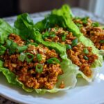 spicy chicken lettuce wraps